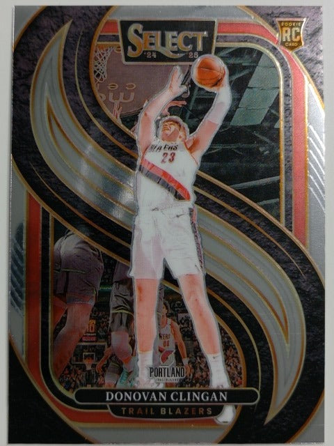 2024-25 Panini Select Basketball Donovan Clingan #199 RC