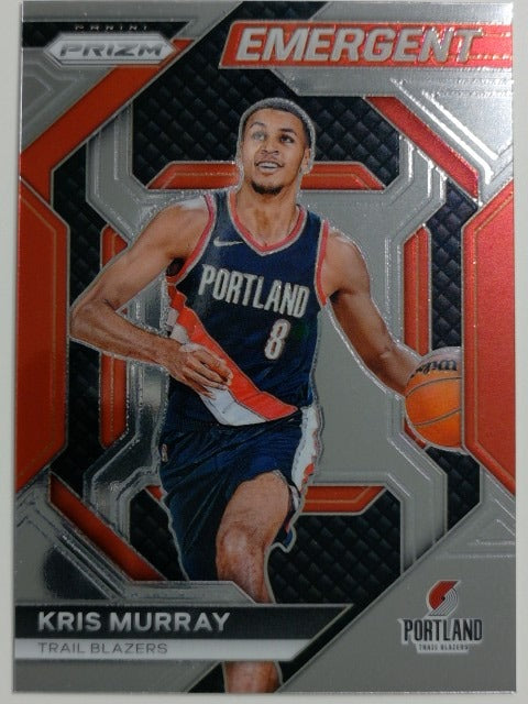 2023-24 Panini Prizm Basketball Emergent Kris Murray #11
