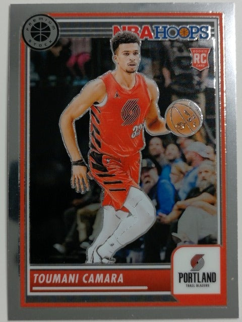 2023-24 Hoops Premium Stock Basketball Toumani Camara #10 RC