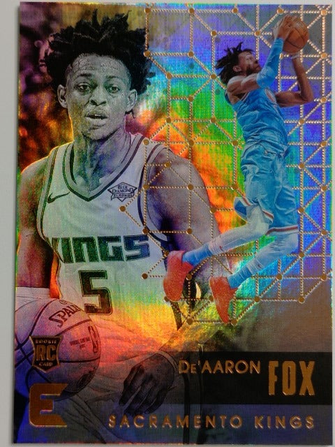 2017-18 Panini Essentials Basketball De'Aaron Fox #189 RC