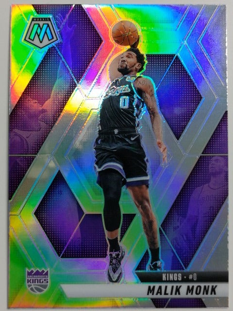 2024-25 Panini Mosaic Basketball Silver Malik Monk #127