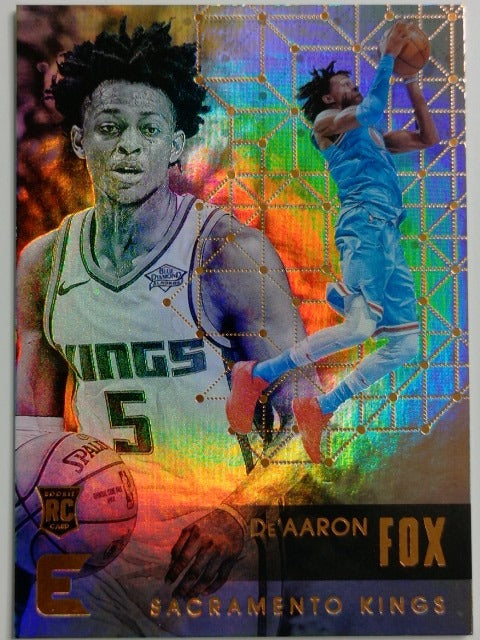 2017-18 Panini Essentials Basketball De'Aaron Fox #189 RC