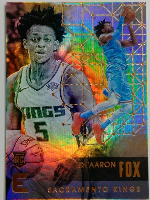 2017-18 Panini Essentials Basketball De'Aaron Fox #189 RC