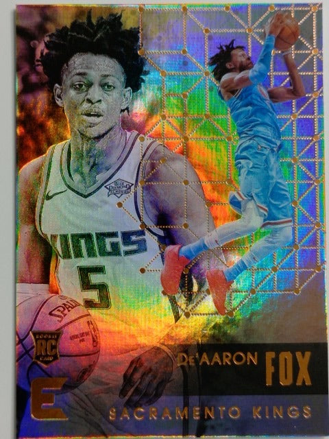 2017-18 Panini Essentials Basketball De'Aaron Fox #189 RC