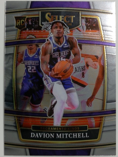 2021-22 Panini Select Basketball Davion Mitchell #23 RC