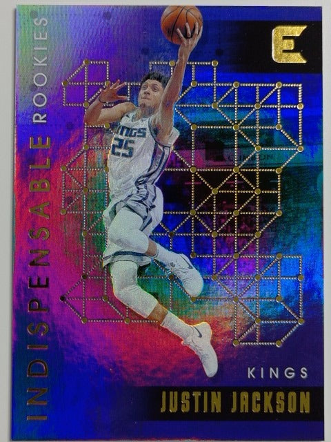 2017-18 Panini Essentials Basketball Indispensable Rookies Justin Jackson #IR-15
