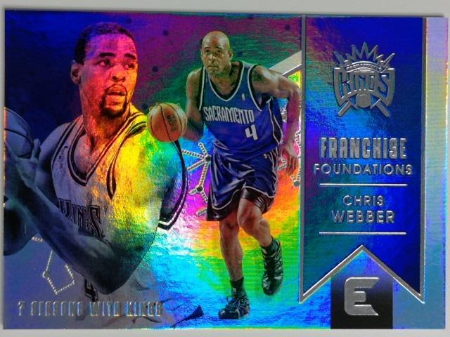 2017-18 Panini Essentials Basketball Franchise Foundations Chris Webber #FF-27