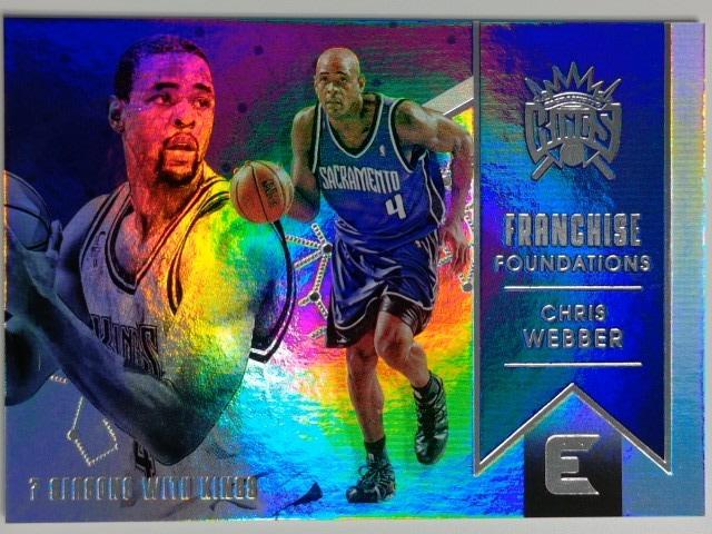 2017-18 Panini Essentials Basketball Franchise Foundations Chris Webber #FF-27
