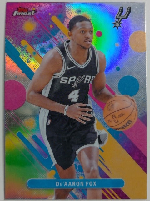 2025-26 Finest Basketball De'Aaron Fox #99