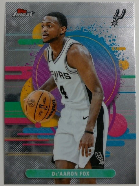 2025-26 Finest Basketball De'Aaron Fox #180
