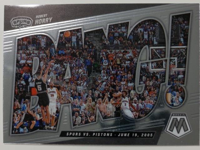 2021-22 Panini Mosaic Basketball Bang! Robert Horry #1