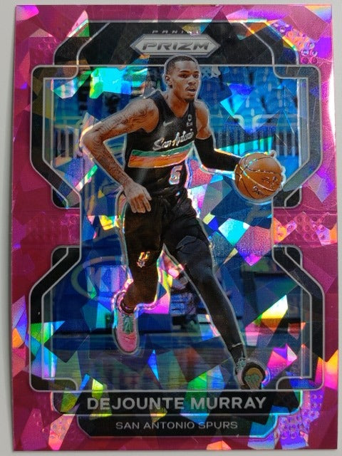 2021-22 Panini Prizm Basketball Pink Ice Dejounte Murray #231