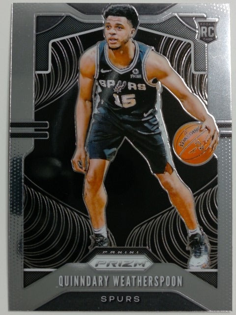 2019-20 Panini Prizm Basketball Quinndary Weatherspoon #285 RC