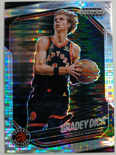 2024-25 Panini Prizm Black Basketball Pulsar Prizm Gradey Dick #58