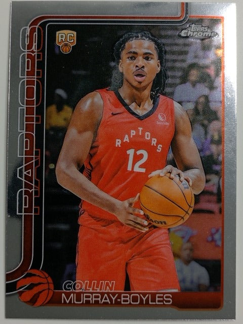 2025-26 Topps Chrome Basketball Collin Murray-Boyles #259 RC