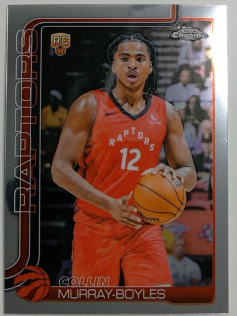 2025-26 Topps Chrome Basketball Collin Murray-Boyles #259 RC