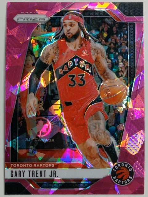 2024-25 Panini Prizm Basketball Prizm Pink Ice Gary Trent Jr. #33