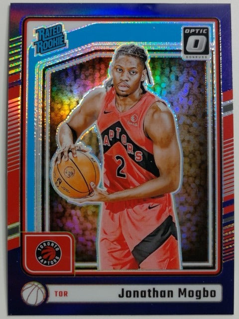 2024-25 Donruss Optic Basketball Purple Jonathan Mogbo #297 RC
