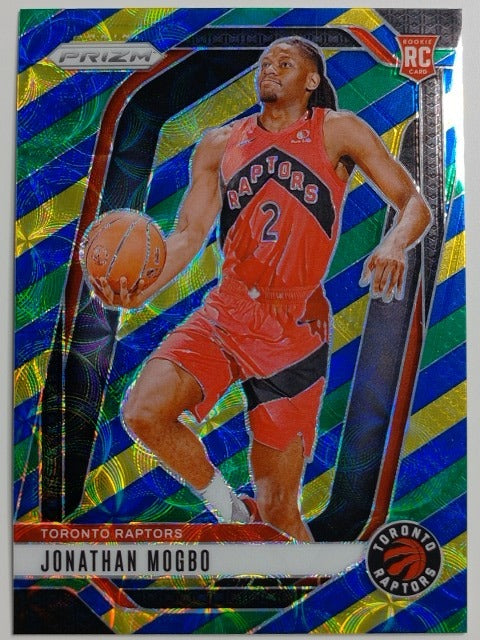 2024-25 Panini Prizm Prizm Choice Blue Yellow Green Jonathan Mogbo #260