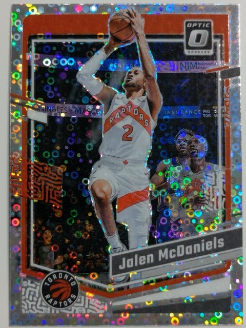 2023-24 Donruss Optic Basketball Fast Break Holo Jalen McDaniels #79