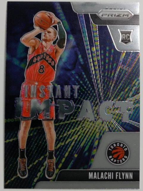 2020-21 Panini Prizm Basketball Instant Impact Malachi Flynn #18