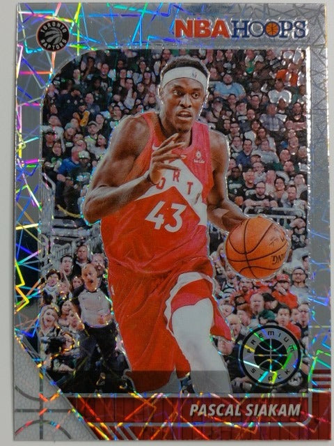 2019-20 Hoops Premium Stock Basketball Prizm Silver Laser Pascal Siakam #182