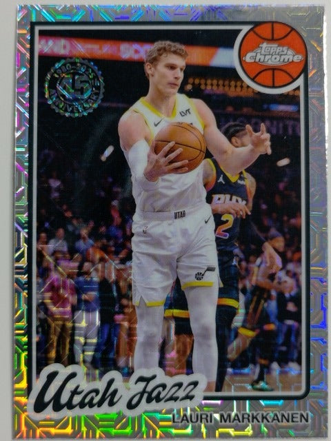 2025-26 Topps Basketball 1980-81 Topps Chrome Basketball Lauri Markkanen #TC-UZ