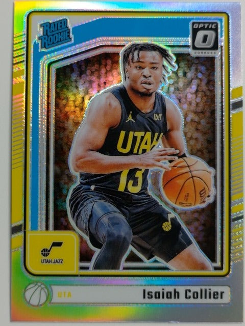 2024-25 Donruss Optic Basketball Holo Isaiah Collier #295 RC