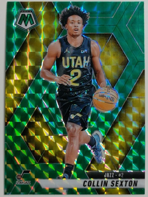 2024-25 Panini Mosaic Basketball Green Mosaic Collin Sexton #166