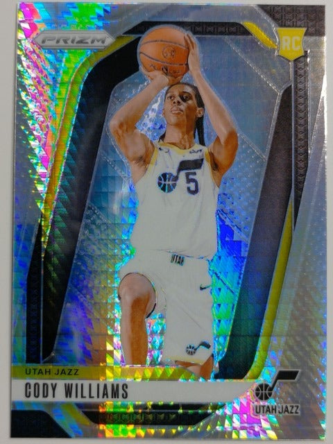 2024-25 Panini Prizm Basketball Prizm Hyper Cody Williams #232