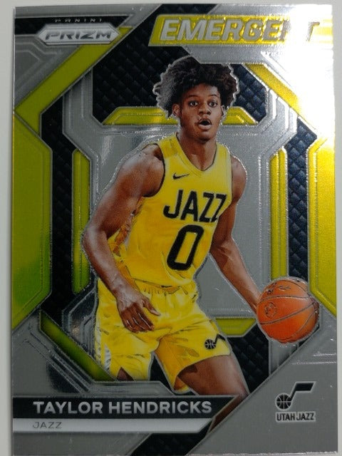 2023-24 Panini Prizm Basketball Emergent Taylor Hendricks #30