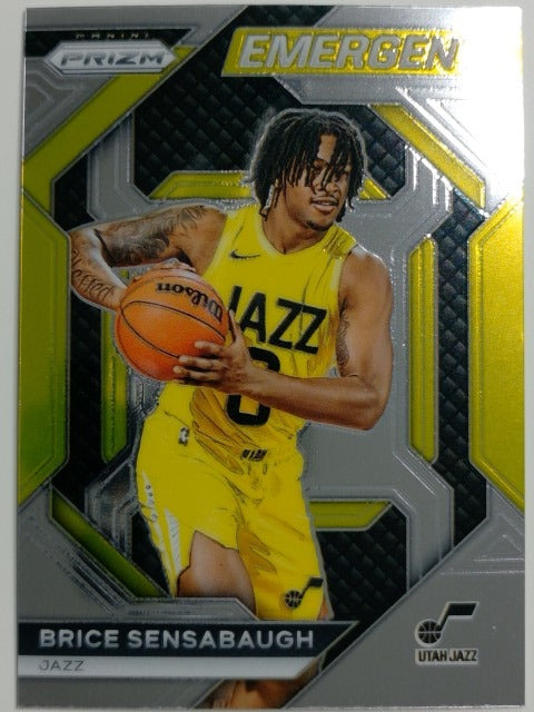 2023-24 Panini Prizm Basketball Emergent Brice Sensabaugh #6
