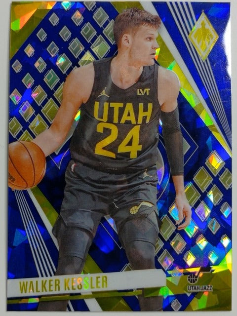 2023-24 Panini Phoenix Basketball Phoenix Blue Ice Walker Kessler #42