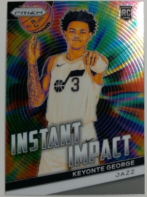 2023-24 Panini Prizm Basketball Instant Impact Keyonte George #11