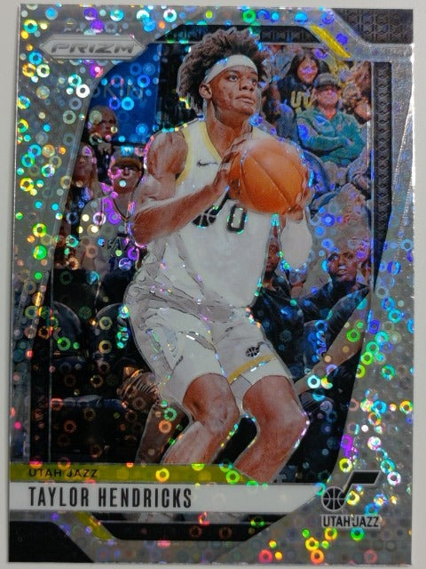 2024-25 Panini Prizm Basketball Prizm Fast Break Taylor Hendricks #32