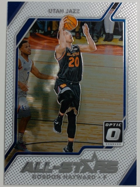 2017-18 Donruss Optic Basketball All Stars Gordon Hayward #12