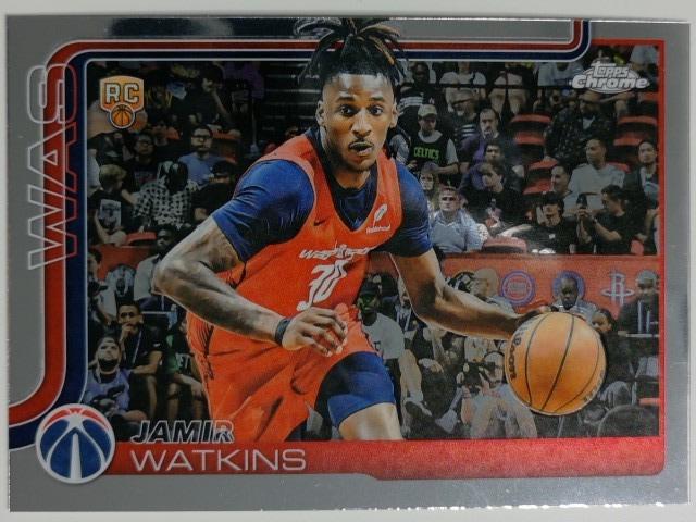 2025-26 Topps Chrome Basketball Jamir Watkins #294 RC