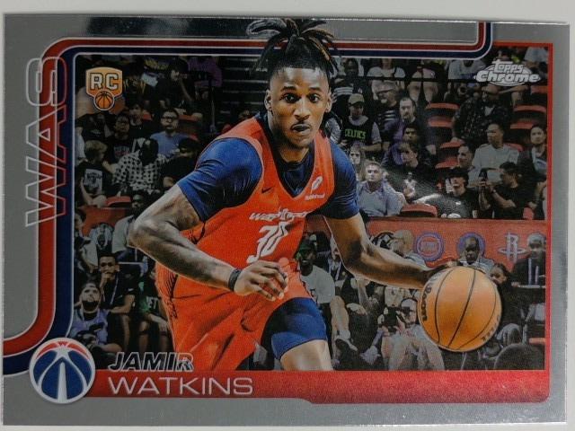 2025-26 Topps Chrome Basketball Jamir Watkins #294 RC