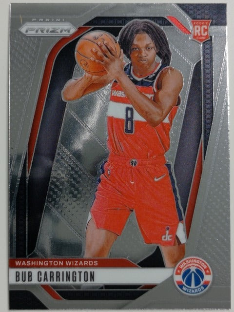 2024-25 Panini Prizm Basketball Bub Carrington #244 RC