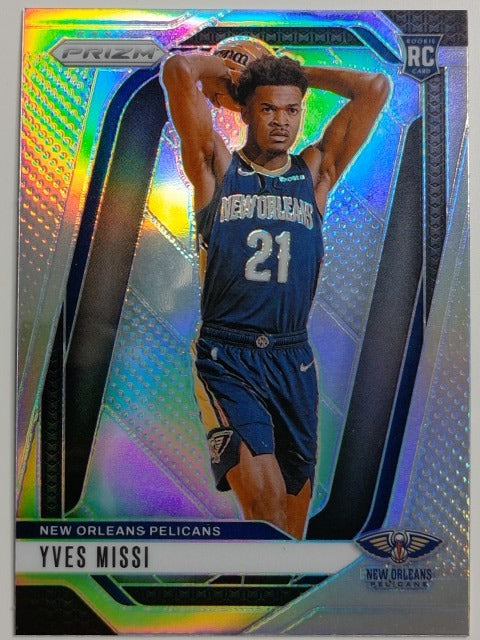 2024-25 Panini Prizm Basketball Prizm Silver Yves Missi #233