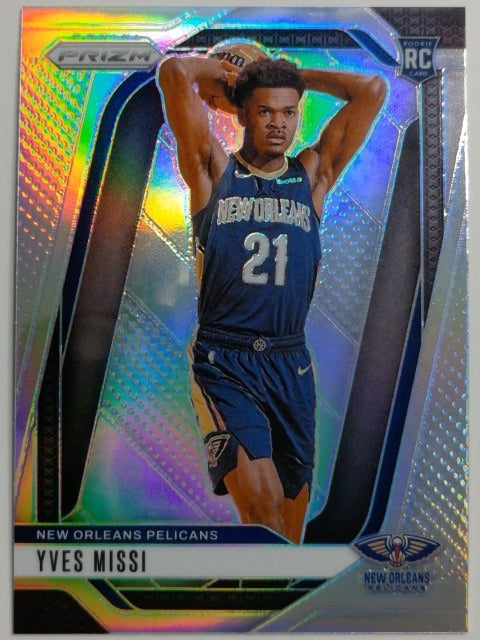 2024-25 Panini Prizm Basketball Prizm Silver Yves Missi #233