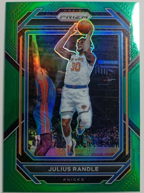 2022-23 Panini Prizm Basketball Prizm Green Julius Randle #7