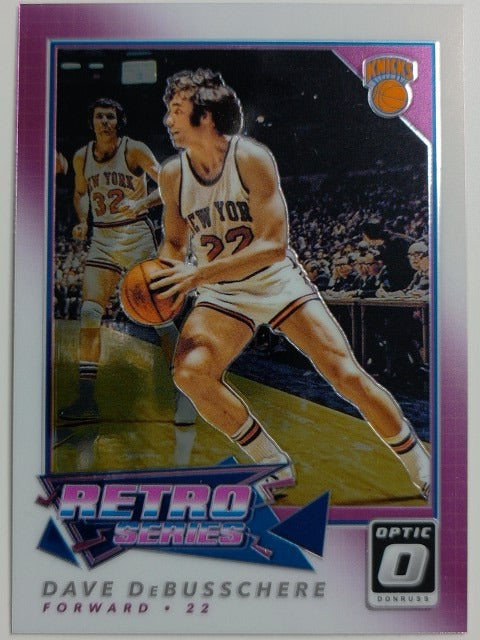 2017-18 Donruss Optic Basketball Retro Series Dave DeBusschere #15