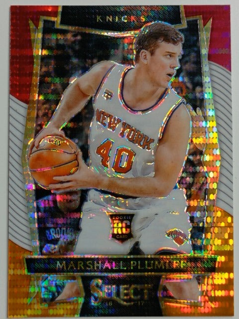 2016-17 Panini Select Basketball Tri-Color Prizm Marshall Plumlee #97 RC