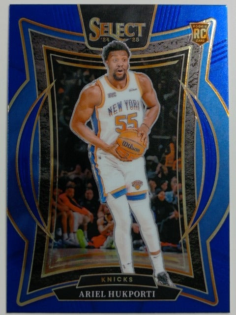 2024-25 Panini Select Basketball Blue (Retail) Ariel Hukporti #93 RC