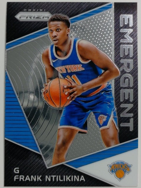 2017-18 Panini Prizm Basketball Emergent Prizm Frank Ntilikina #EM-FRA