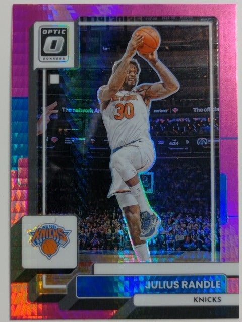 2022-23 Donruss Optic Basketball Hyper Pink Julius Randle #23