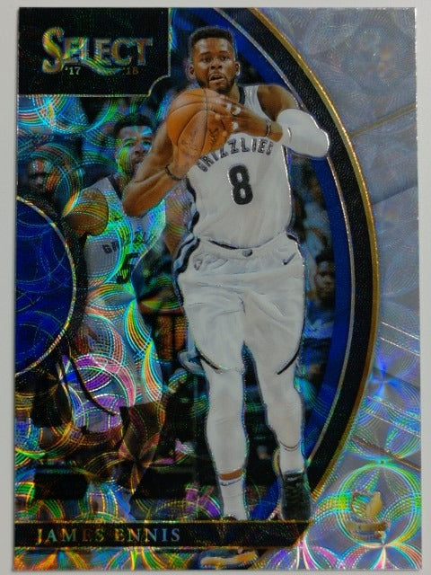 2017-18 Panini Select Basketball Scope Prizm James Ennis #53