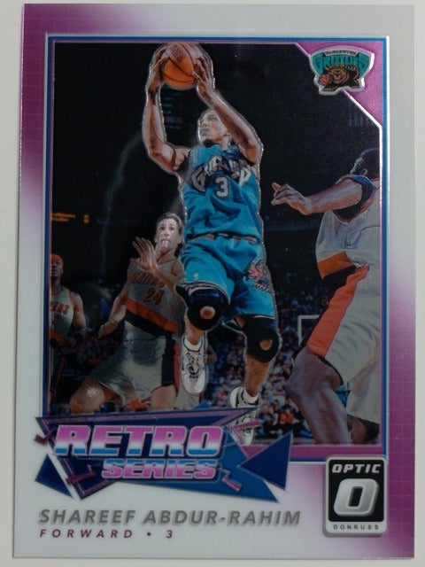 2017-18 Donruss Basketball Retro Series Shareef Abdur-Rahim #21