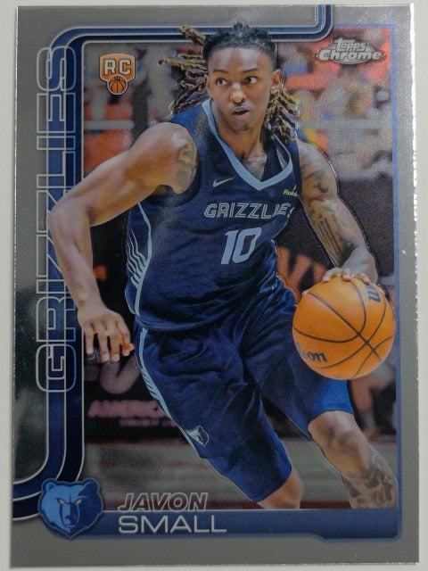 2025-26 Topps Chrome Basketball Javon Small #299 RC